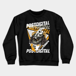 Post Digital Aftermath human Crewneck Sweatshirt